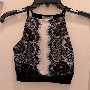 Charlotte Russe crop top XS